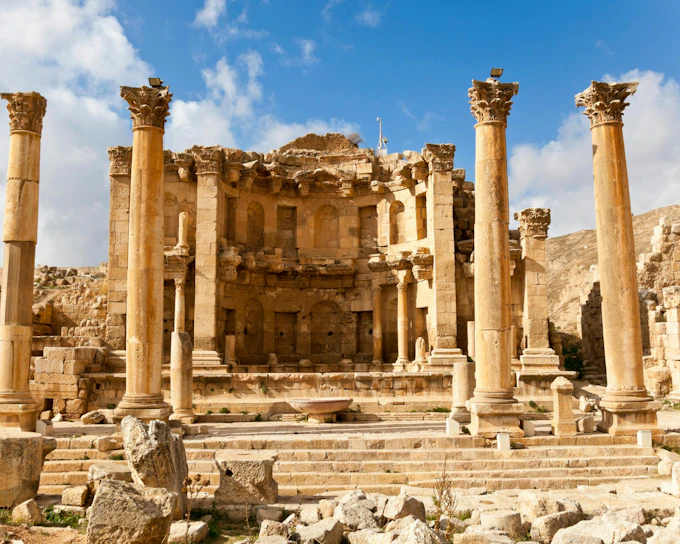 From Amman: Full Day Tour to Jerash, Ajloun and Umm Qais (Product 49566)