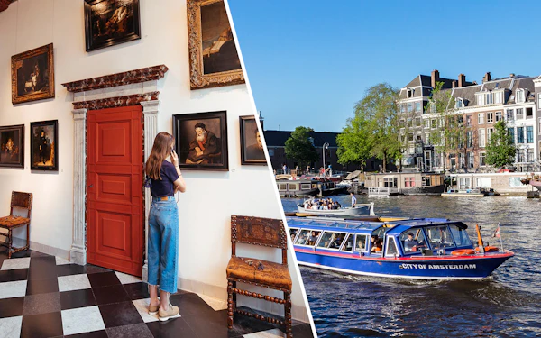 Combo: Rembrandt House Museum Tickets + Amsterdam Canal Cruise