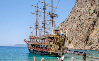 antalya: lara pirate boat cruise with lunch and hotel transfers-7