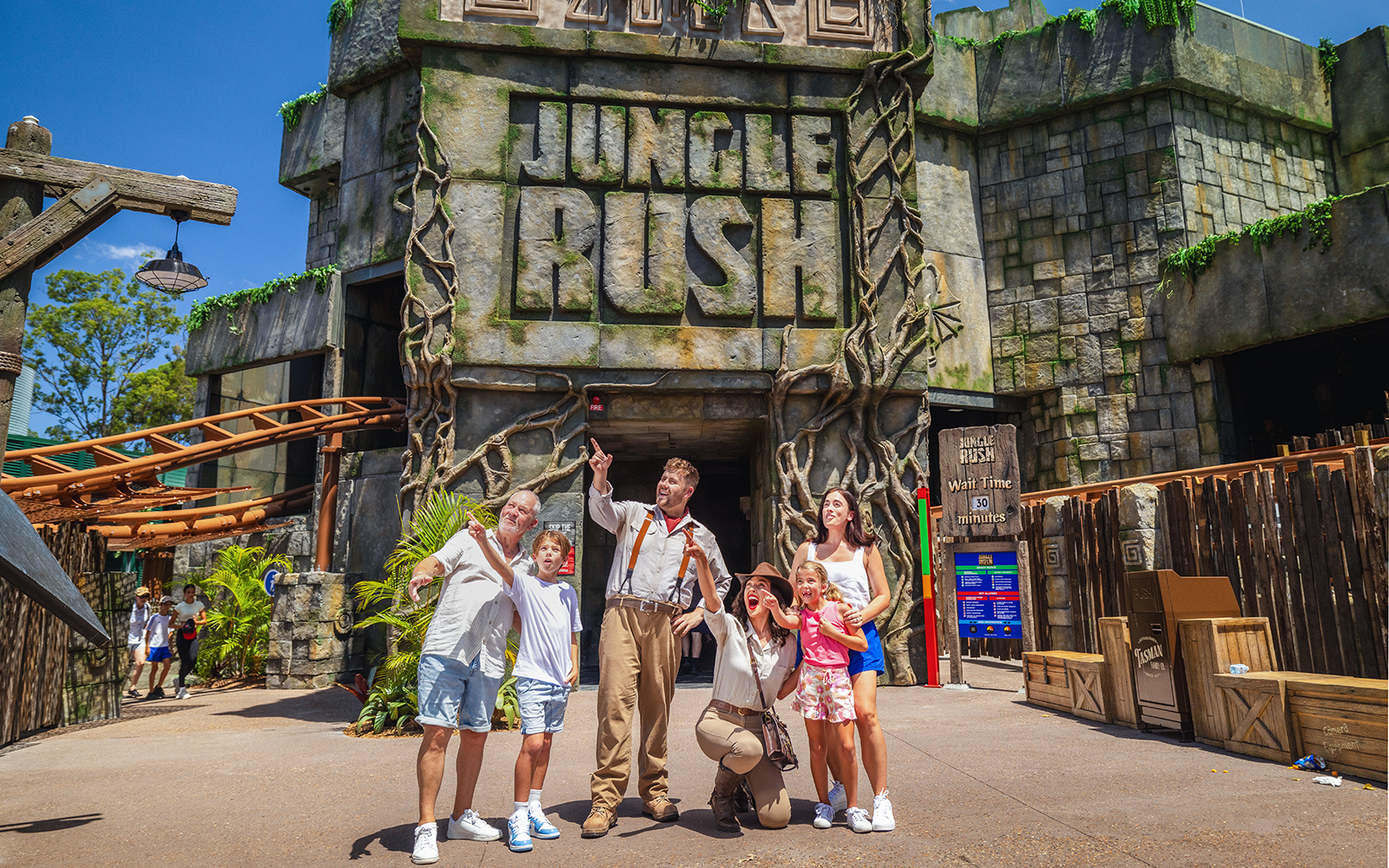 Entrance to Jungle Rush