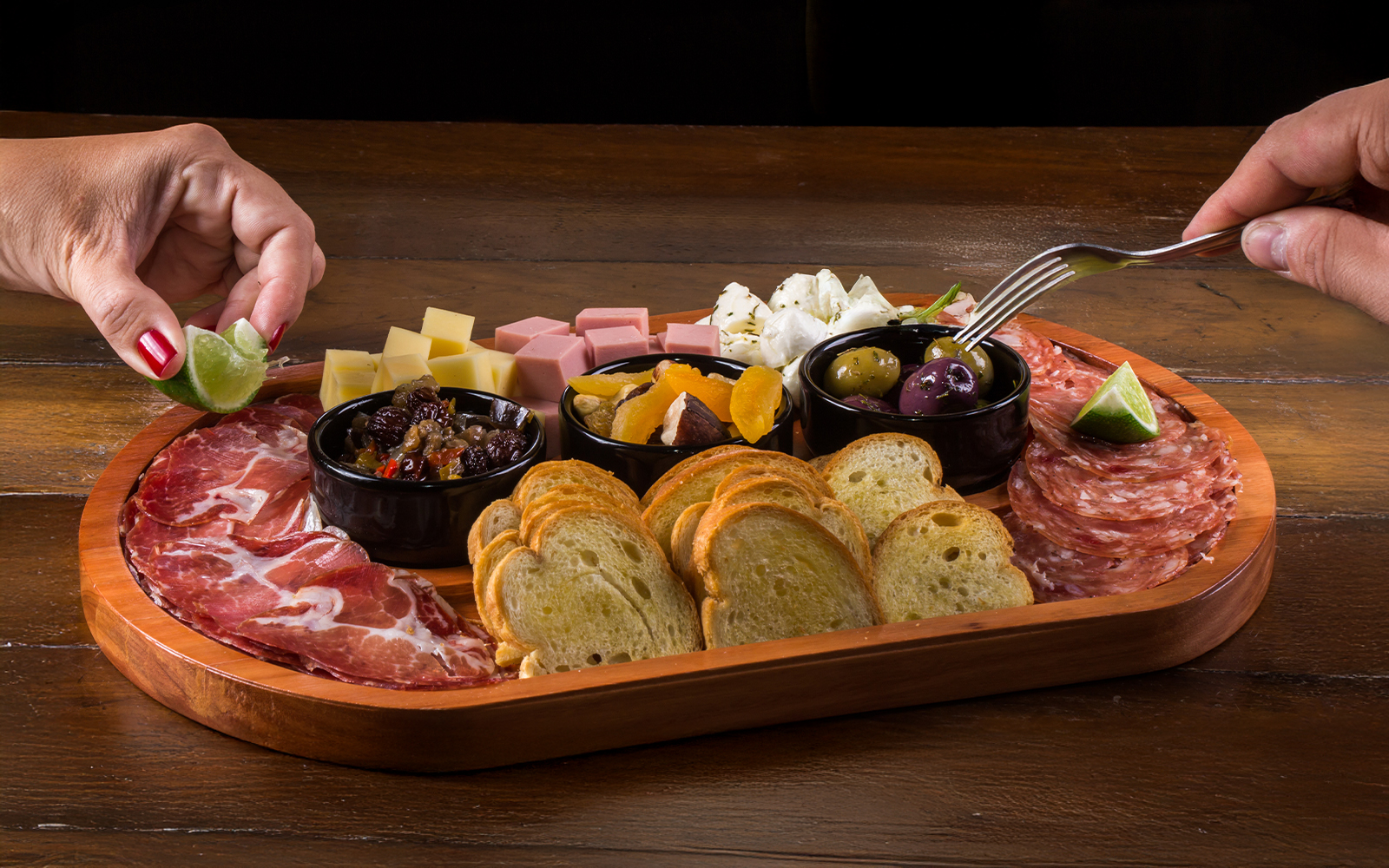 Håndlavede petiscos