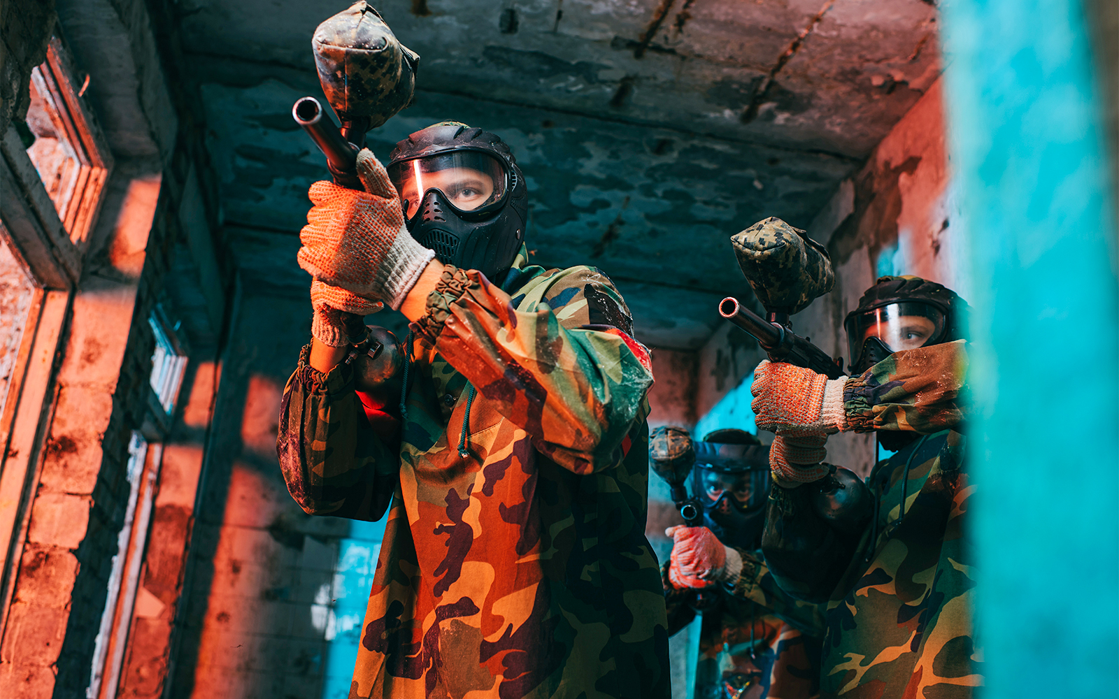 Arène de tir d'hiver de Snow City Singapore