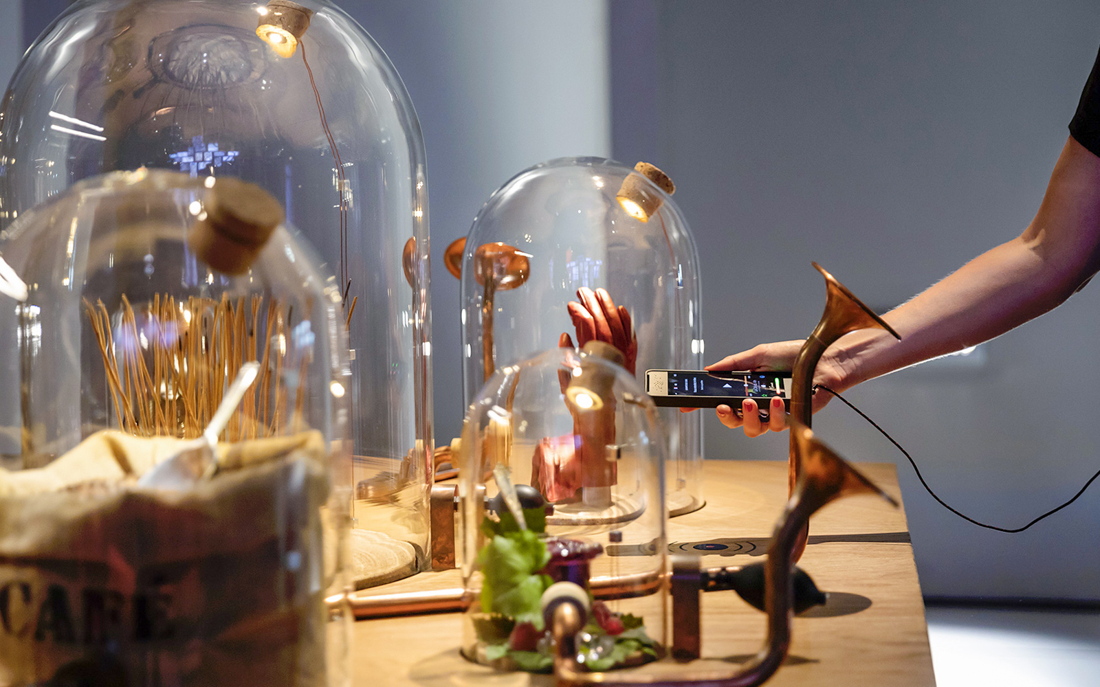 Cite Du Vin Exhibition The Buffet Of Five Senses