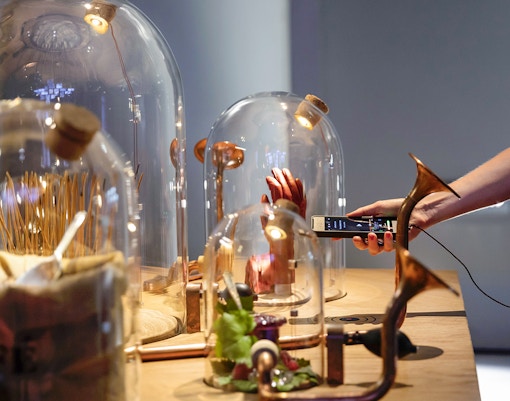 Cite Du Vin Exhibition The Buffet Of Five Senses