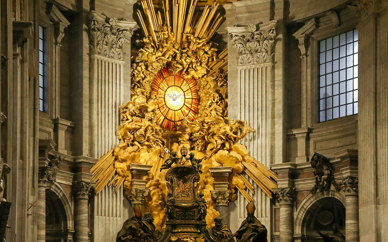 An intricate blend of Baroque art and spiritual meaning