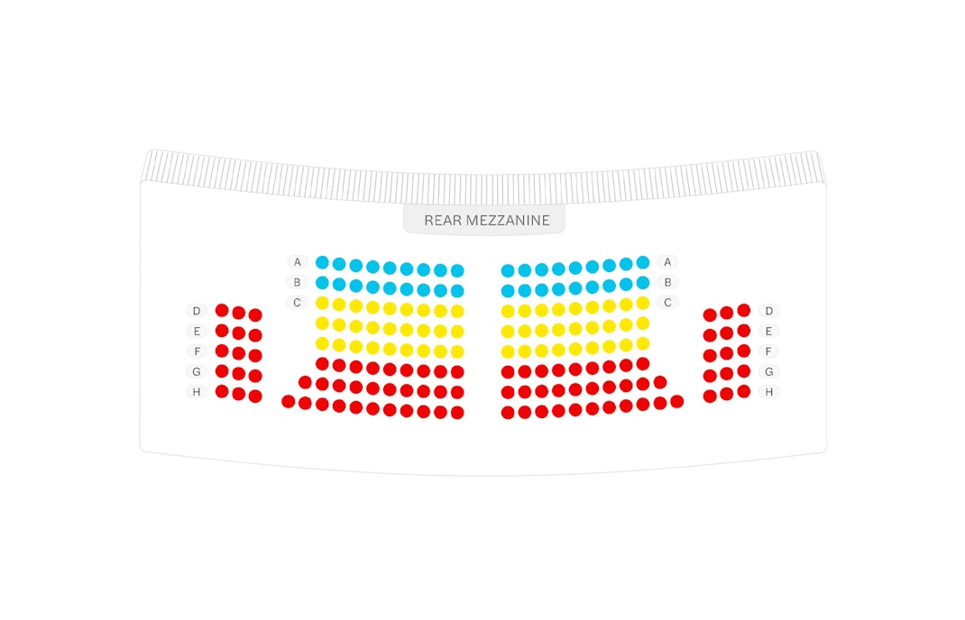 John Golden Theater Rear Mezzanine