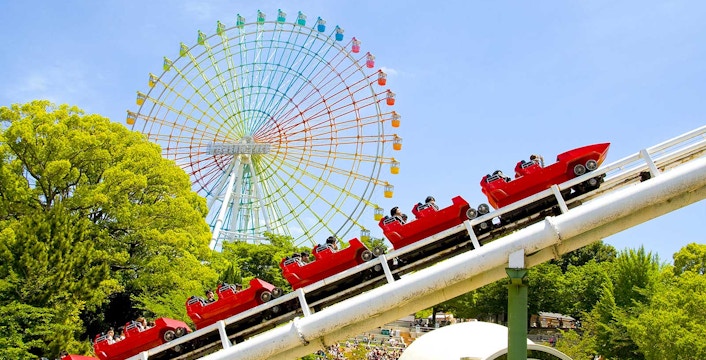 Rollercoaster at Hirakata Park