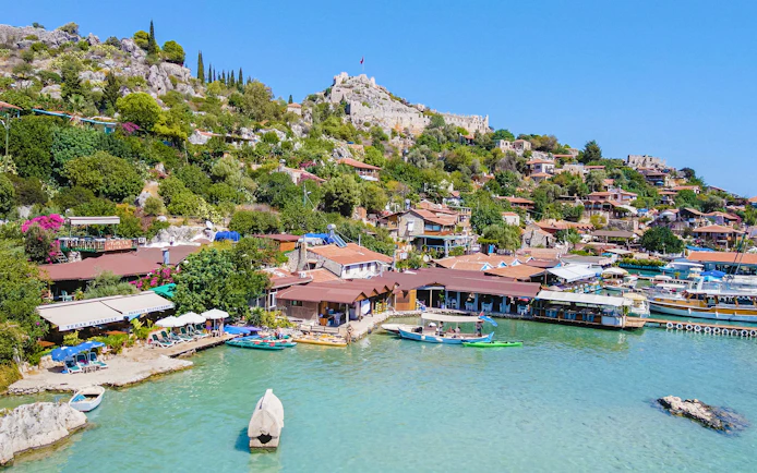 From Kas: Kekova Sunken City, 5 Bays and Kalekoy Boat Cruise with Lunch
