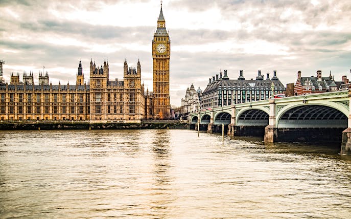 Westminster Bridge and Big Ben on the Explore Tower Bridge & Westminster Walking Tour.