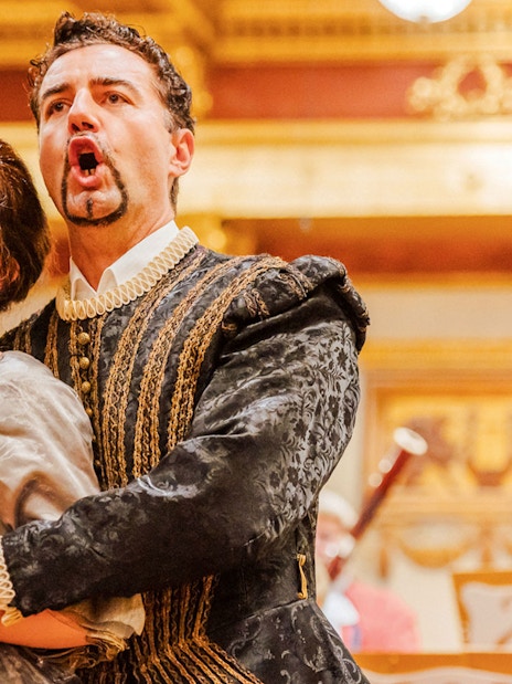 Opera singers performing at Musikverein's Golden Hall, Vienna.