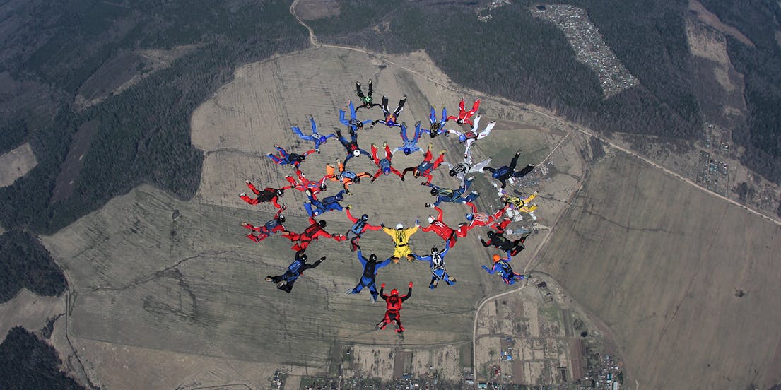 Skydiving at the Grand Canyon