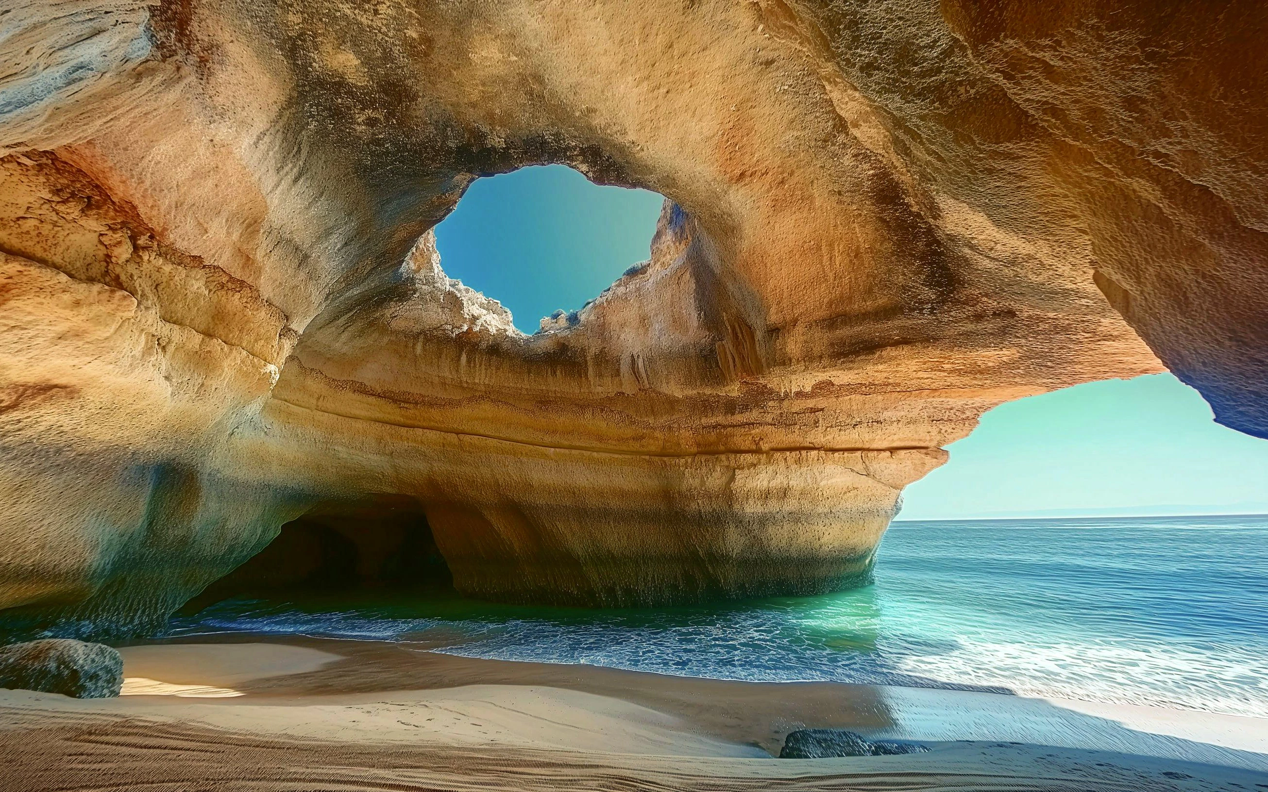 Ponta da Piedade cliffs