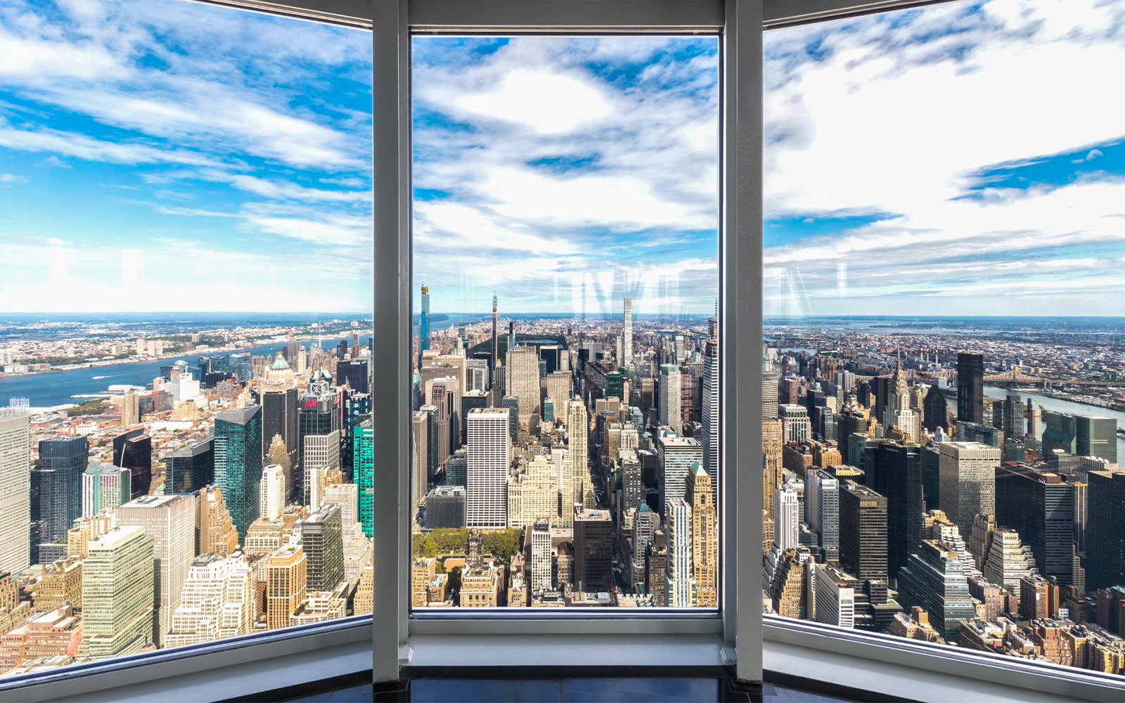 view from 102nd floor of empire state building