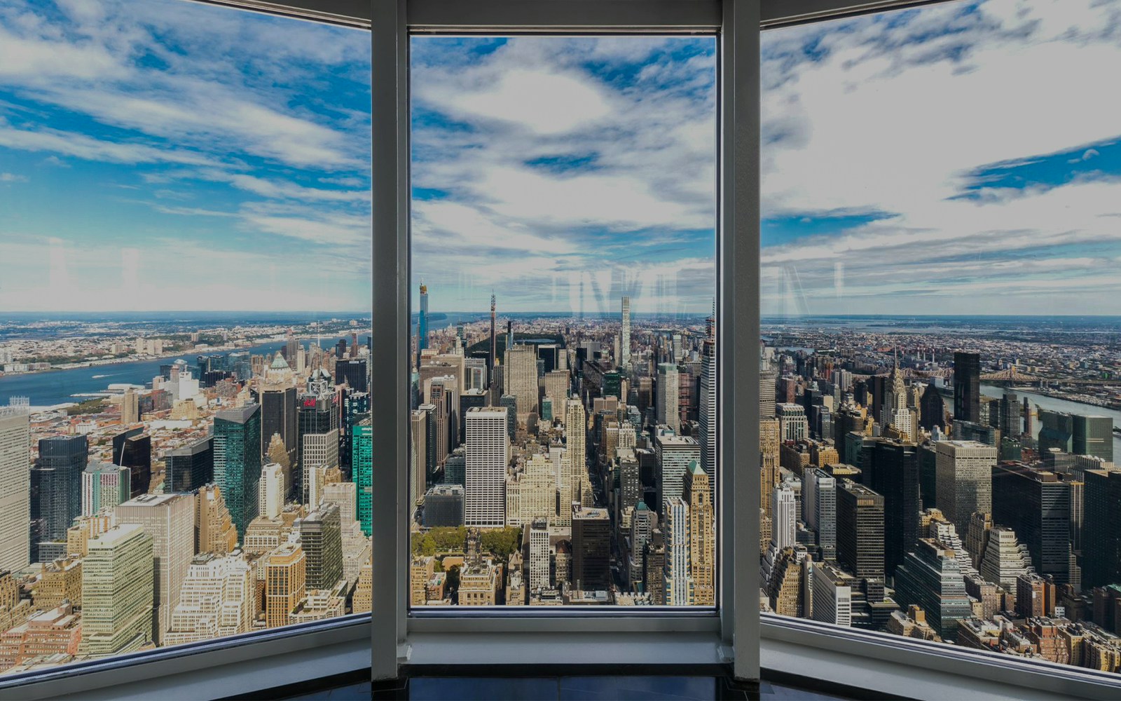 view from 102nd floor of empire state building