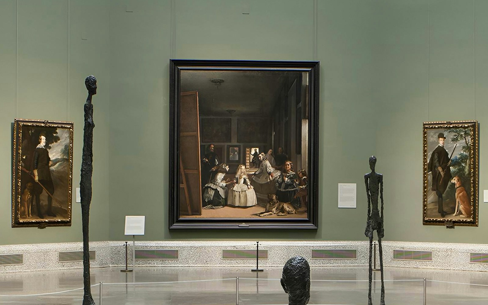 Las Meninas painting displayed at Prado Museum, Madrid.
