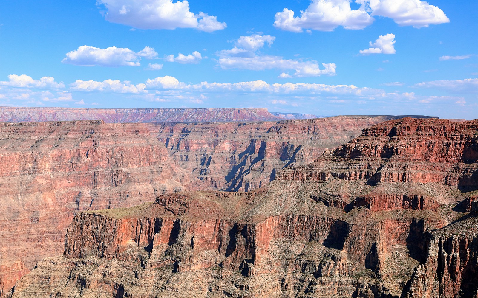 Grand Canyon West Rim with scenic rock formations