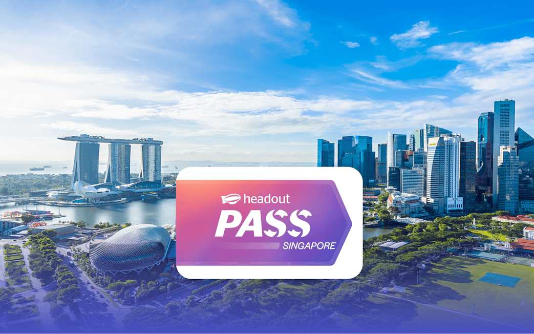 Marina Bay Sands and Singapore skyline viewed from a river cruise.