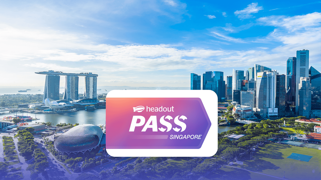 Marina Bay Sands and Singapore skyline viewed from a river cruise.