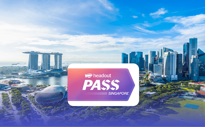 Marina Bay Sands and Singapore skyline viewed from a river cruise.