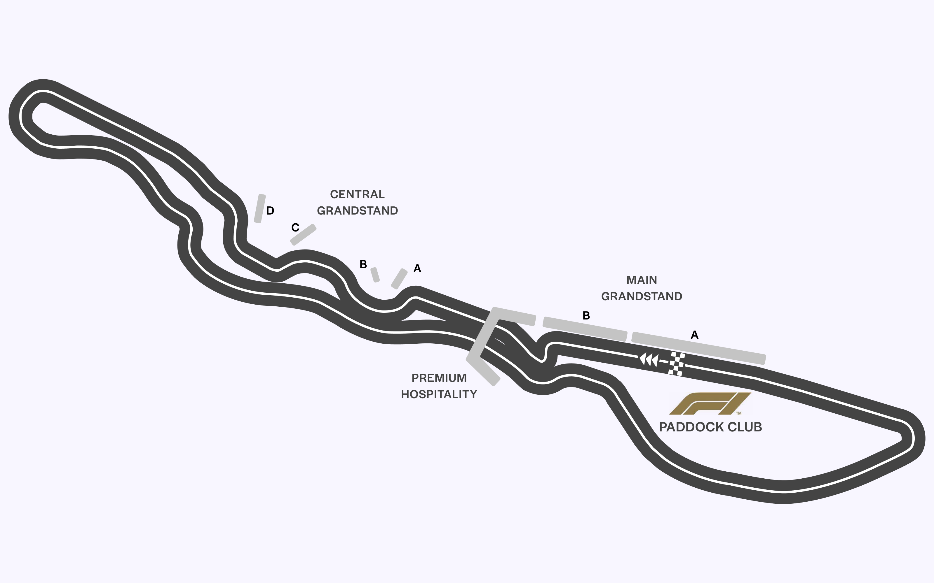 Formula 1 Saudi Arabian Grand Prix Seating Plan