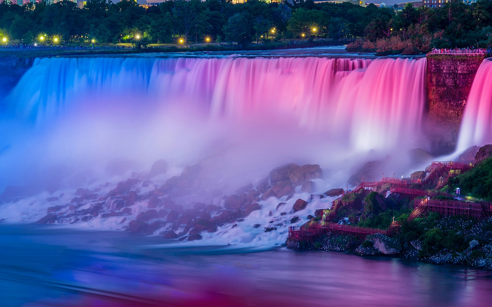 'I Lit Up Niagara Falls' certificate