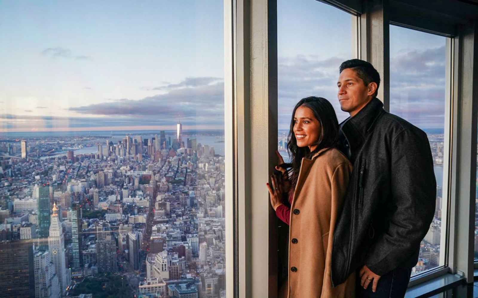 View of New York City from Empire State Building Observatory, part of the combo tour deal saving 20%