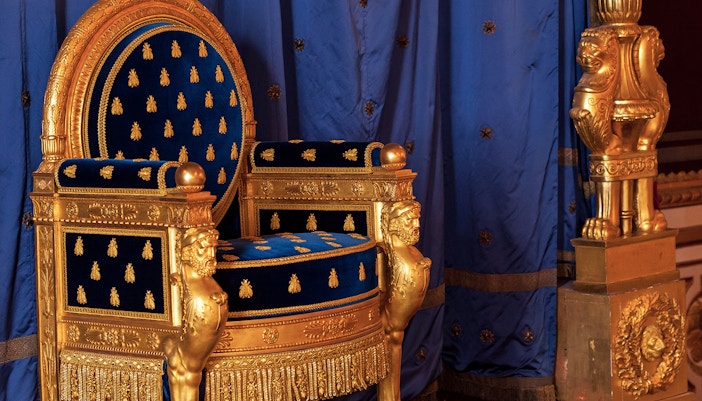 The Throne Room in Château de Fontainebleau