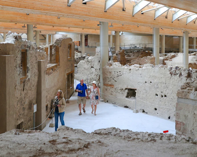 Santorini: Akrotiri Ticket with Audio Guide