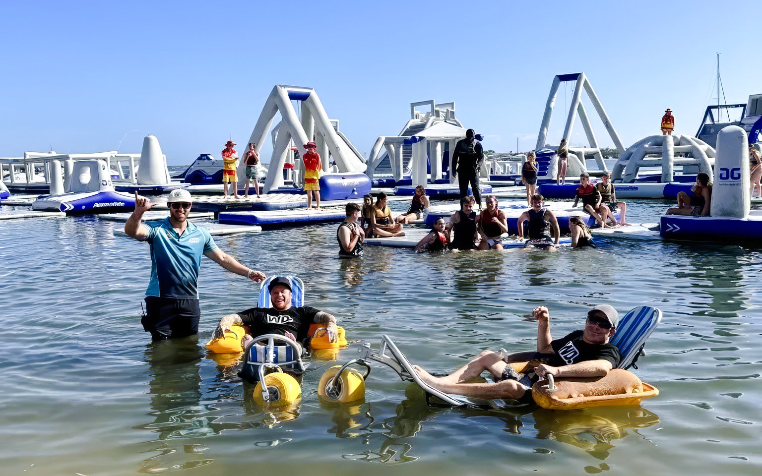 gc aqua park southport inflatable water park course tickets-4