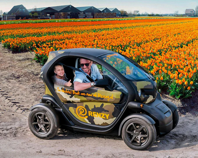 Tulip & Flower Fields Near Keukenhof: Self-Drive GPS Audio Tour for 2 People