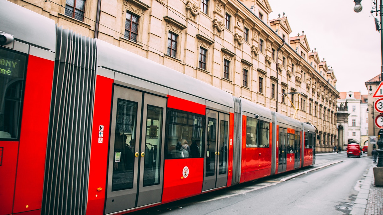 Prague Castle by Tram