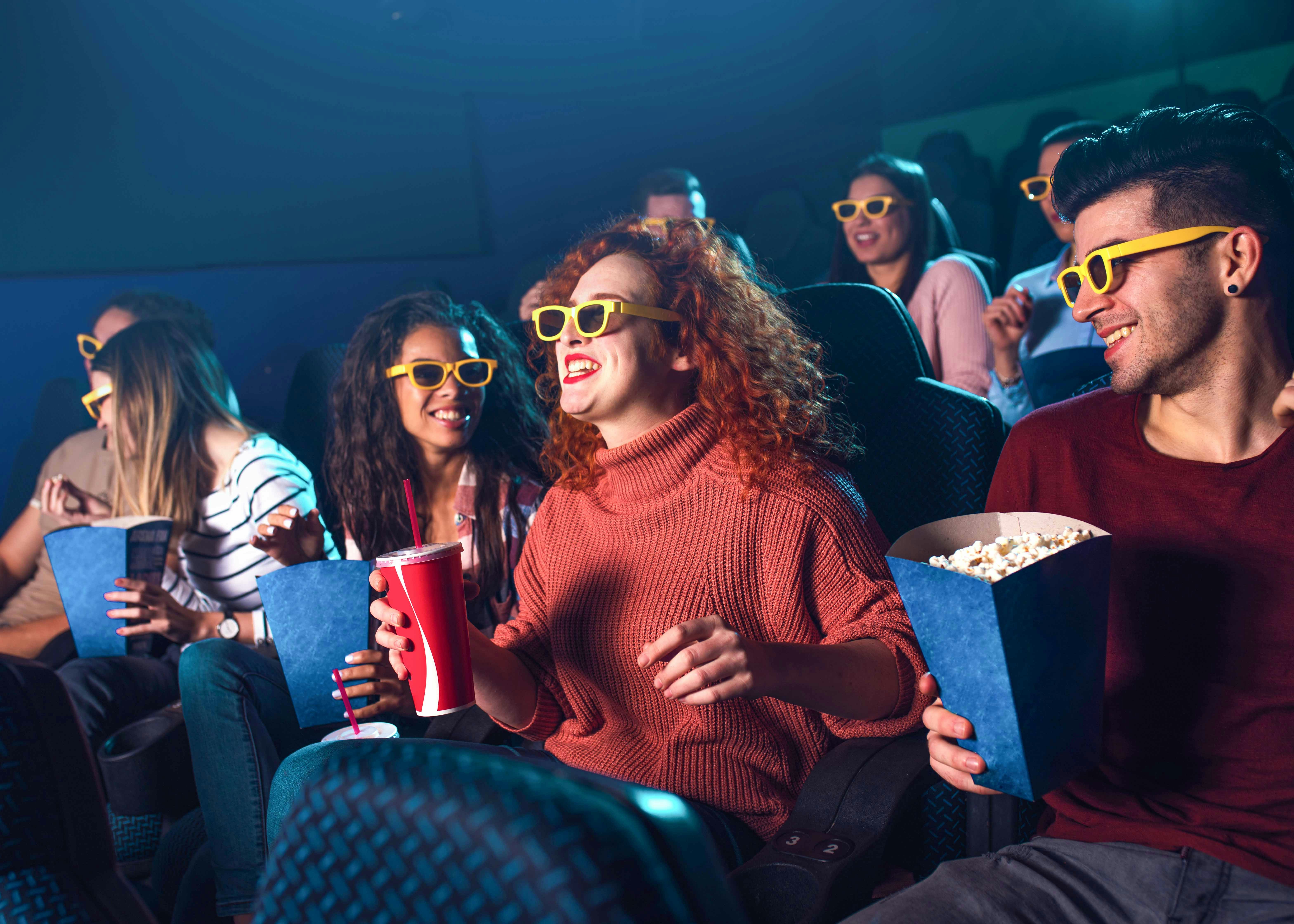 4D movie gives you a splashy, windy, vibrating experience