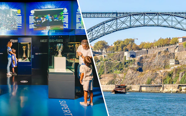 Combo: FC Porto Museum and Stadium Tickets + Six Bridges Cruise