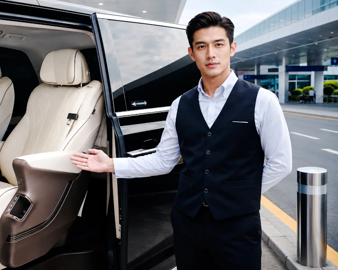 Suvarnabhumi Airport (BKK) ↔ Bangkok: Private One-Way Transfer by Denza D9 Premium Van