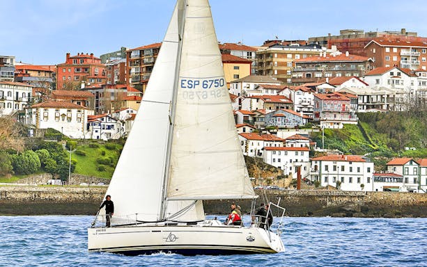 Getxo and Bizkaia Bridge view from Bilbao tour.