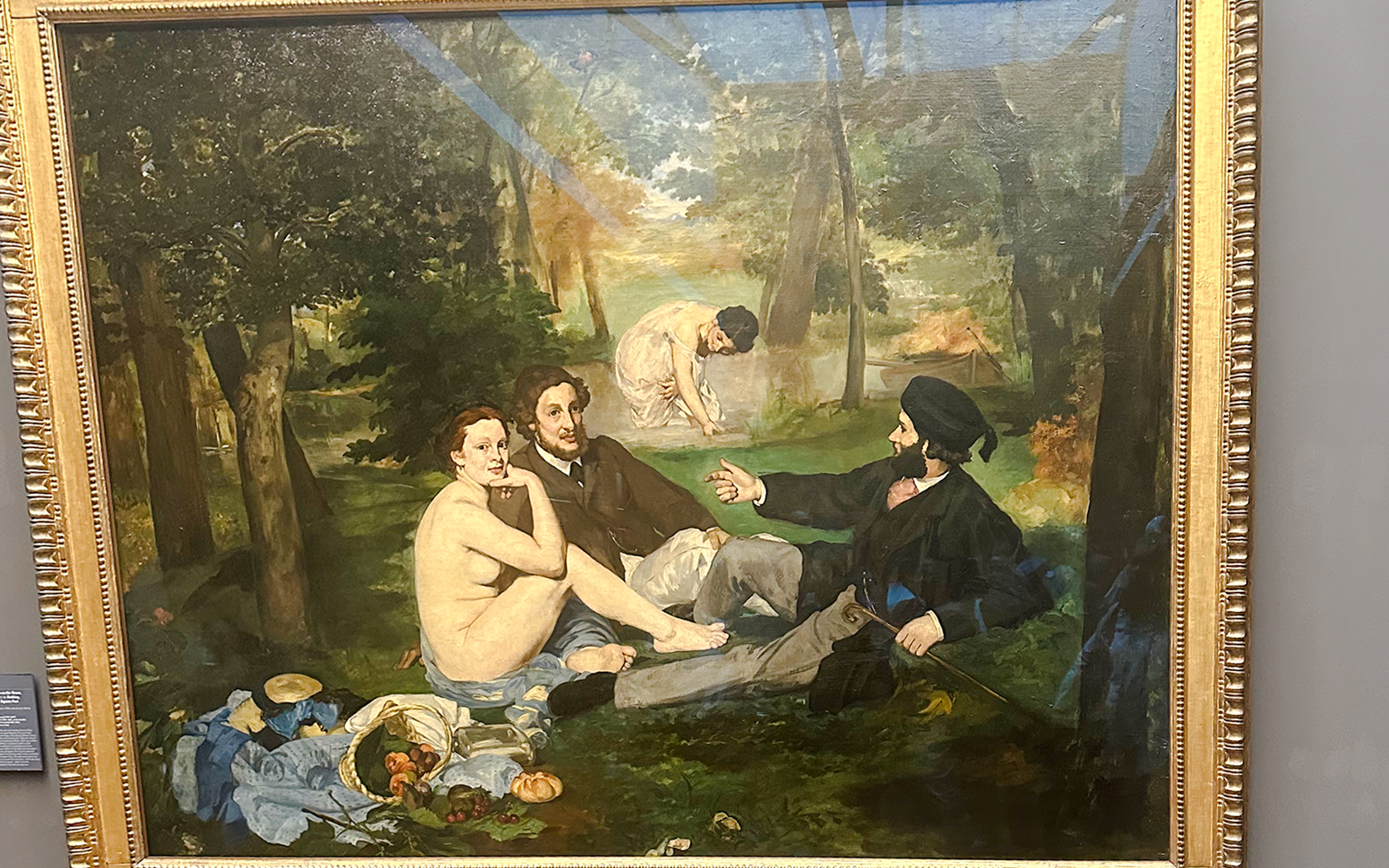 The Luncheon on Grass - Edouard Manet In Orsay Museum Paris, France