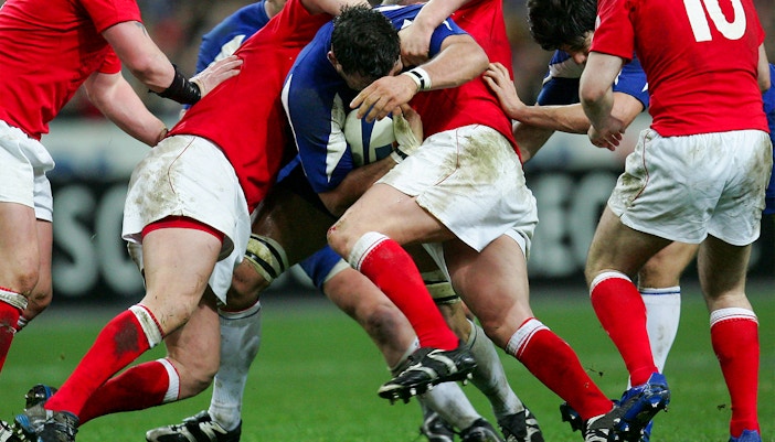 Rugby match at Stade de France