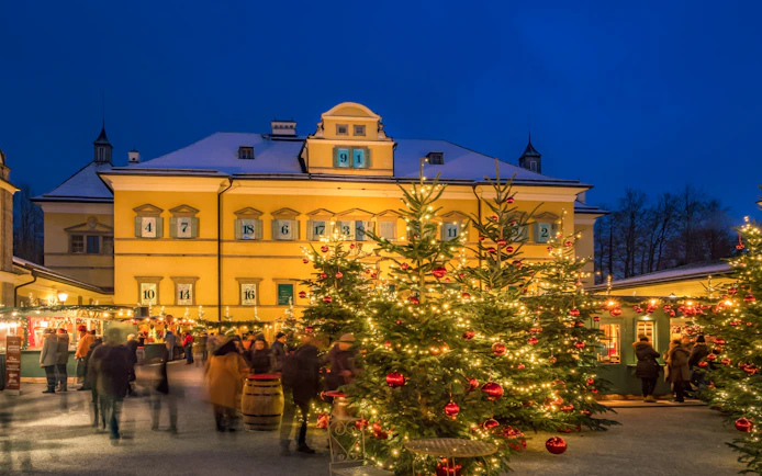 Tour durch das Schloss Hellbrunn mit den Trickbrunnen in Salzburg – mit Schnelleinlass