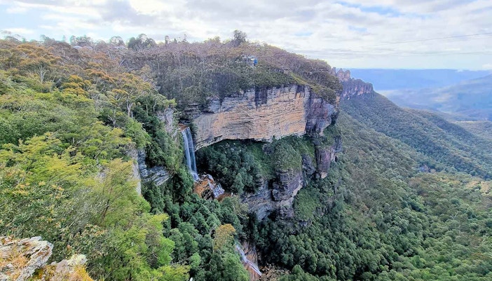views of the Megalong Valley from Medlow Bath