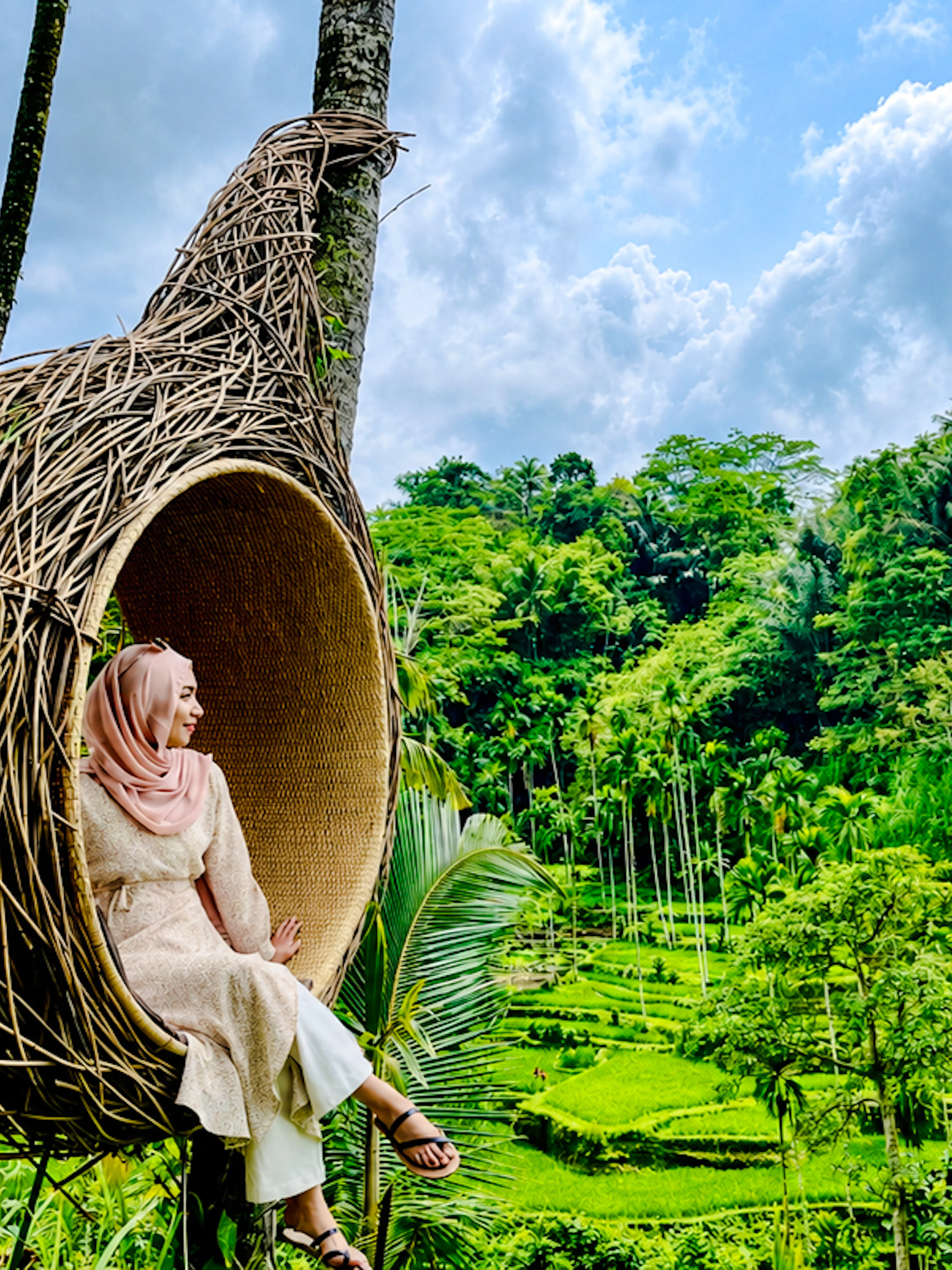 privat zipline-tur blandt risterrasserne i ubud, skybike og junglesvinger-1