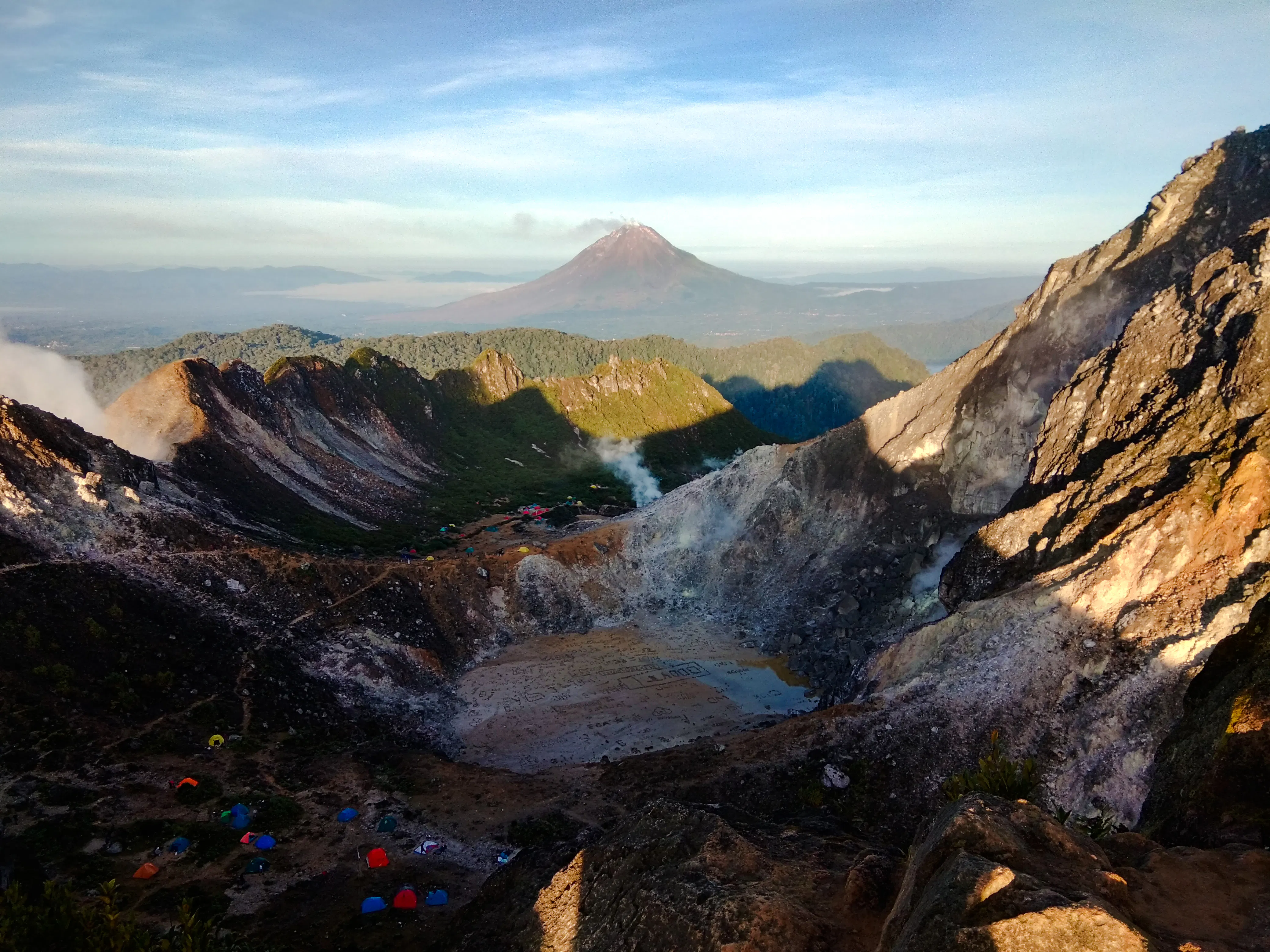 From Berastagi: Mount Sibayak Guided Hike with Hot Spring Entry Image 7