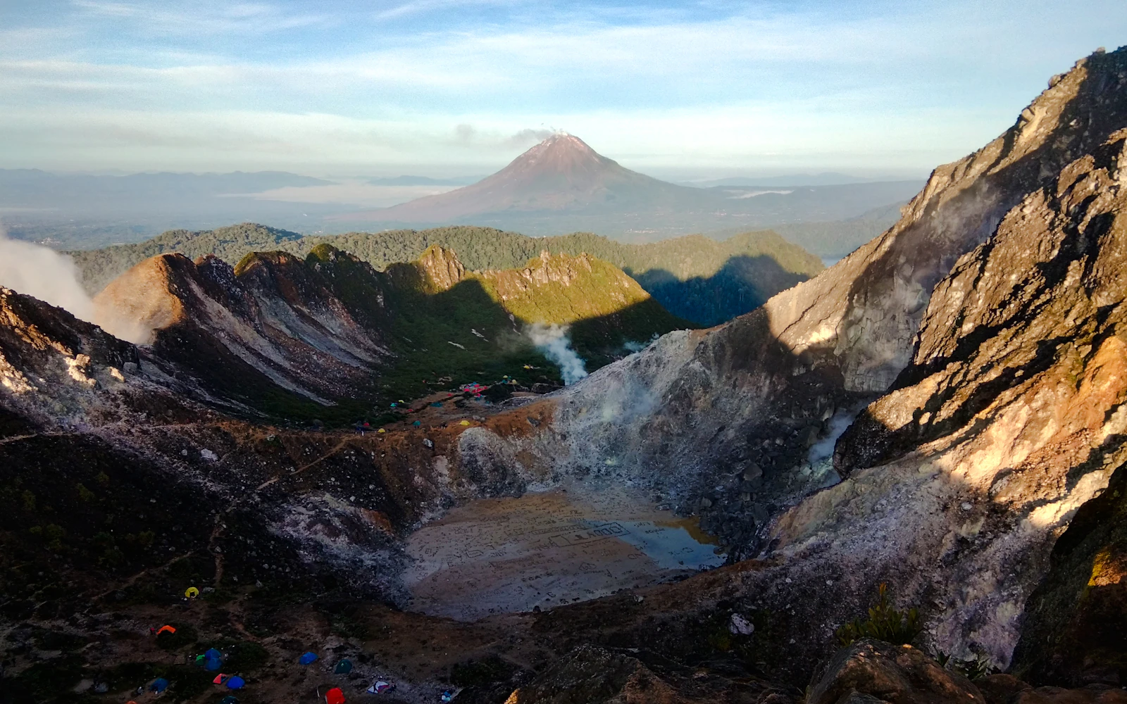 From Berastagi: Mount Sibayak Guided Hike with Hot Spring Entry Image 7