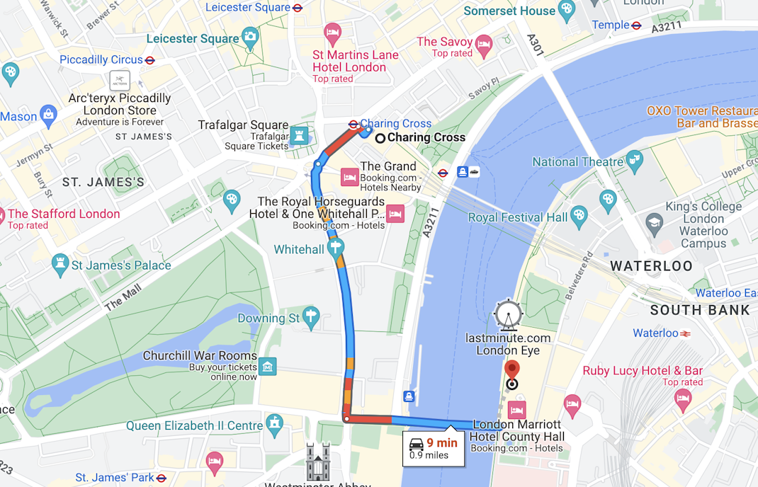Shrek's Adventure Directions