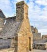 De vestingmuren van Mont Saint-Michel