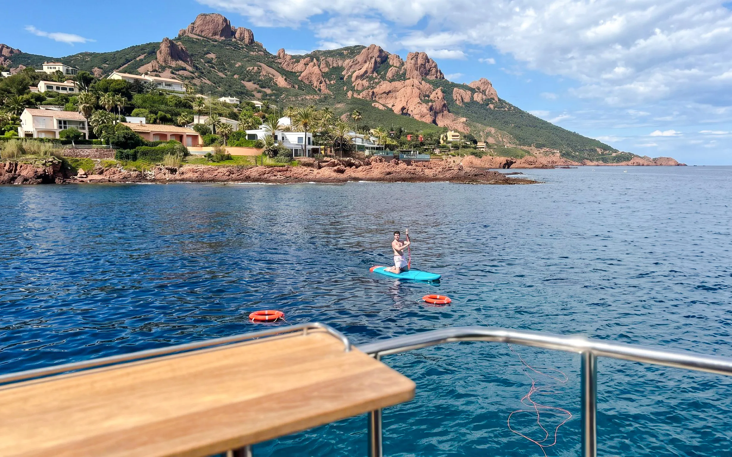 Ankringsplass mellom Beaulieu-sur-Mer og Saint-Jean-Cap-Ferrat