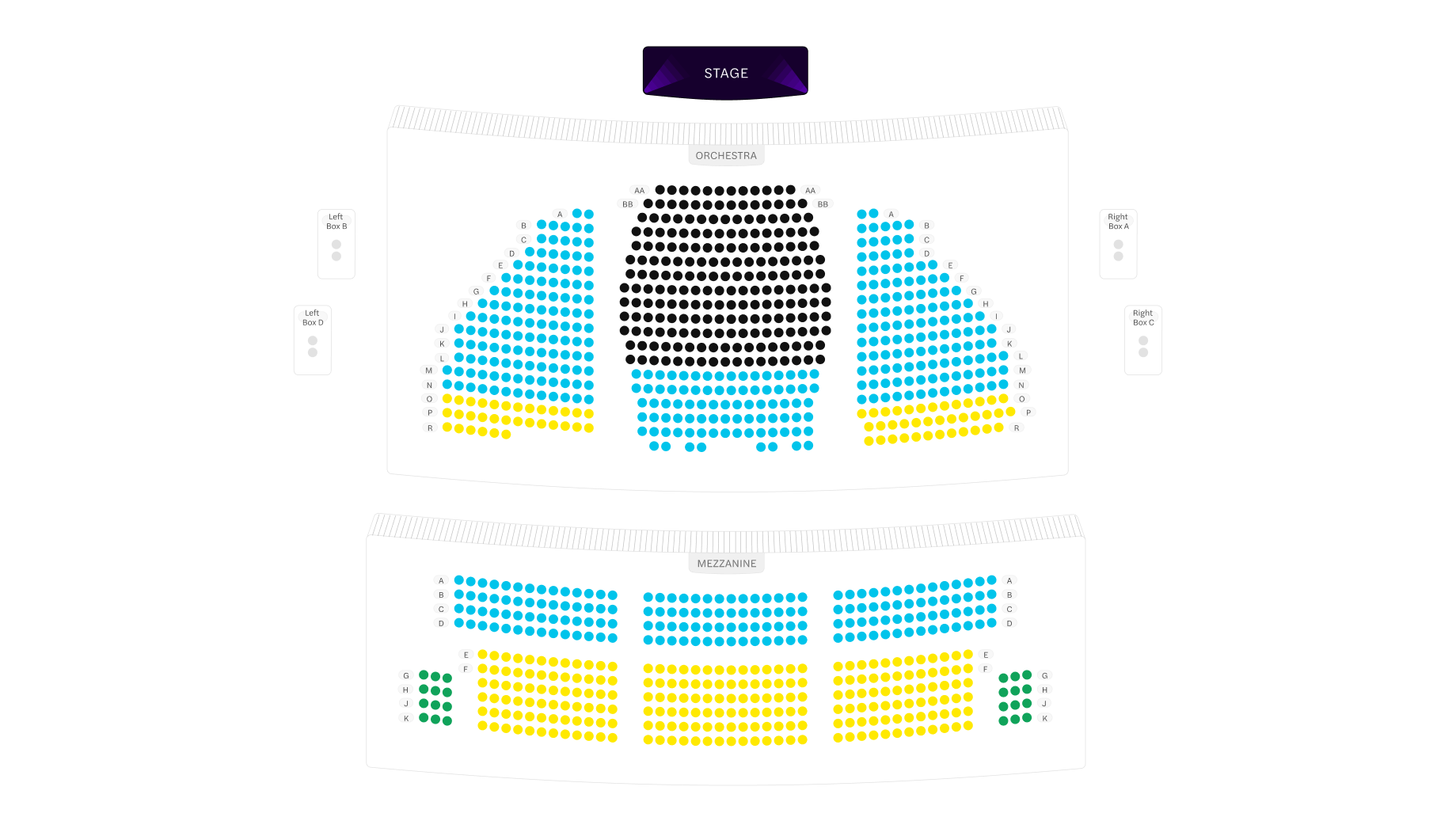 Bernard B. Jacobs Theatre seating chart image