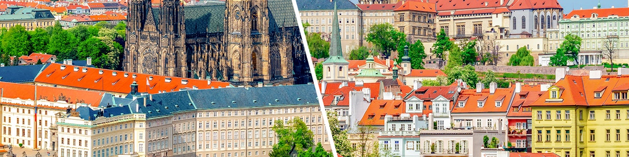Combo: Castello di Praga + Biglietti per una crociera di 1 ora sul fiume Praga