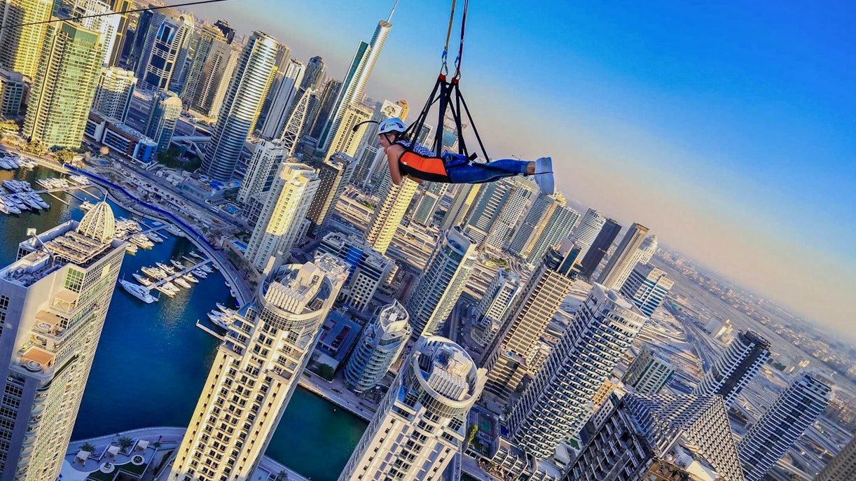 XLine Dubai Marina Zip Line