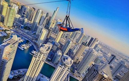 XLine Dubai Marina Zip Line Tickets with Photos and Videos
