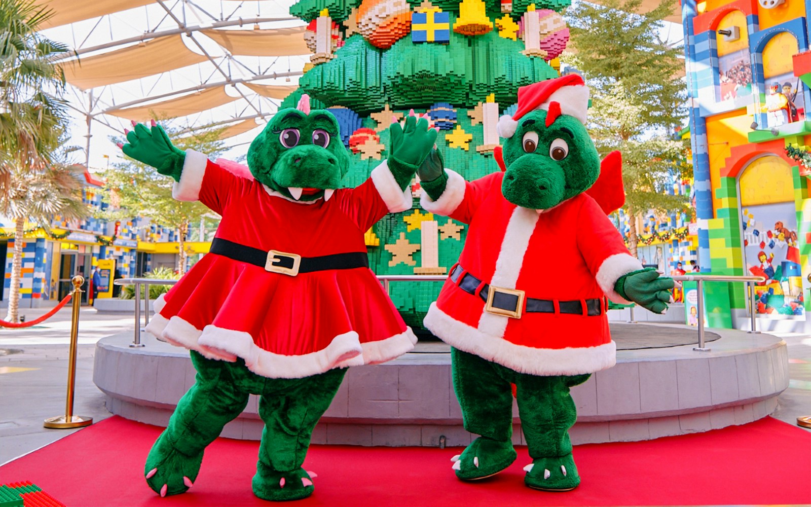 Christmas in Legoland, Dubai